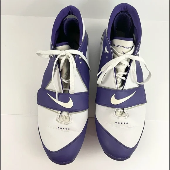 Nike Air Flight Windmill Purple White Mens Size 15.5 Air Zoom Flight 95 J Kidd Pe - Nike - 574724 500 - court  main image 3